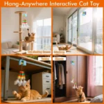 Juguete Eléctrico para Gatos – 2 Cuerdas Interactivas - imagen 2
