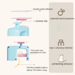 Juguete Eléctrico para Gatos – 2 Cuerdas Interactivas - imagen 5