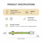 Juguete Automático para Gatos – Teaser Interactivo USB - imagen 6