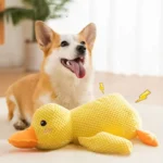 Juguete Interactivo para Perros – Pato Mordedor y Antiaburrimiento - imagen 18