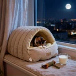 Cama Cueva para Gatos y Perros – Nido Cálido y Suave - imagen 8