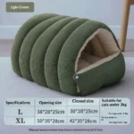 Cama Cueva para Gatos y Perros – Nido Cálido y Suave - imagen 9