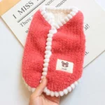 Abrigo de Polar para Perros y Gatos – Chaqueta Suave para Clima Frío - imagen 7