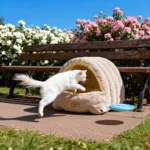 Cama Cueva para Gatos y Perros – Nido Cálido y Suave - imagen 15