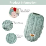 Soft Cozy Cat Clothes Autumn Winter Warm Fleece Sweatshirt for Small Dogs Puppy Kitten Jacket Coat Pet Sphynx Costume Sweater - imagen 3