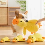 Juguete Interactivo para Perros – Pato Mordedor y Antiaburrimiento - imagen 5