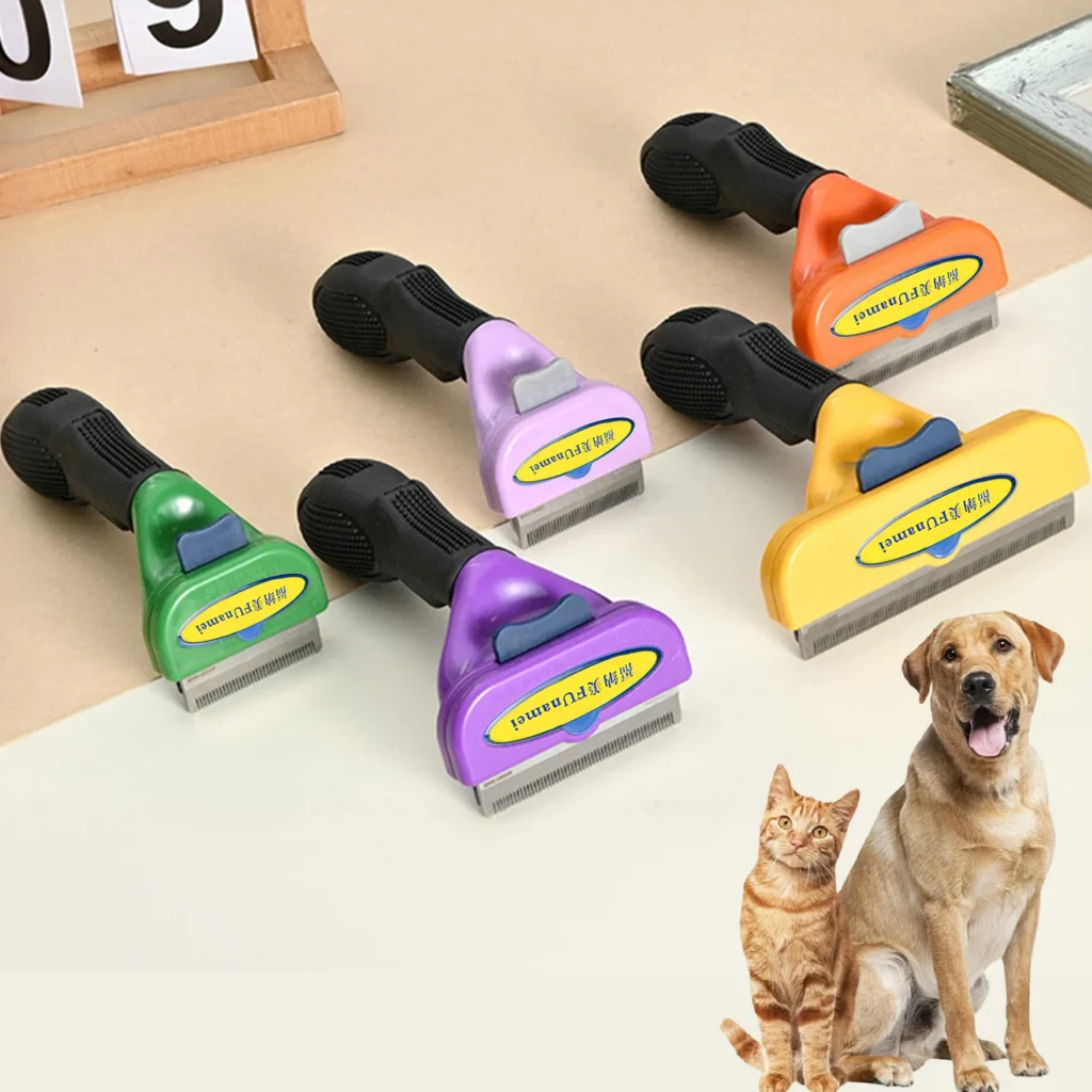 Cepillo Quitapelos para Perros y Gatos