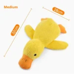 Juguete Interactivo para Perros – Pato Mordedor y Antiaburrimiento - imagen 27