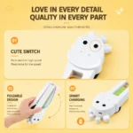 Juguete Automático para Gatos – Teaser Interactivo USB - imagen 4