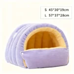 Cama Cueva para Gatos y Perros – Nido Cálido y Suave - imagen 6