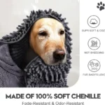 Toalla absorbente de secado rápido para mascotas - imagen 15
